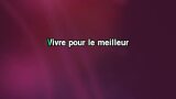 Video Karaoke Vivre pour le meilleur - Sylvie Vartan
