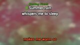 Karaoké Summer Rain - Carl Thomas