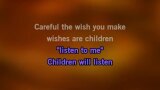 Children Will Listen Karaoke - Barbra Streisand