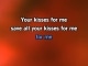 Save Your Kisses for Me Karaoke - Brotherhood Of Man