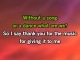 Video Karaoke Thank You for the Music - Mamma Mia! (film)