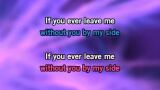 Karaokê If You Ever Leave Me - Barbra Streisand