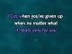 My Kind Of Love Karaoke - Emeli Sandé