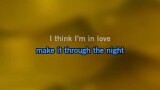 Karaoké Think I'm in Love - Eddie Money