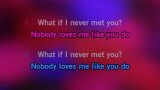 Video Karaoke Nobody Loves Me Like You Do - Dave Loggins