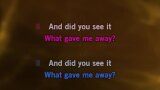 Singen What Gave Me Away Karaoke - Trisha Yearwood - MP3 Karaoke