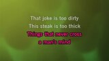 Karaoké Things That Never Cross a Man's Mind - Kellie Pickler