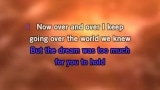 Video Karaoke The World We Knew (Over and Over) - Frank Sinatra