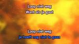 Karaoké Loop niet weg - Tino Martin