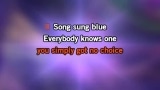 Video Karaoke Song Sung Blue - Frank Sinatra - Karaoke Canzoni