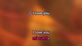 Video Karaoke I Love You - Maejor