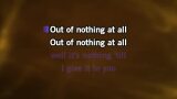 Singen Making Love Out of Nothing at All Karaoke - Carrie Underwood - MP3 Karaoke