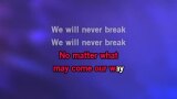 Karaoké Never Break - John Legend