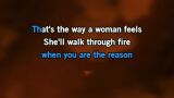 Karaoké That's the Way a Woman Feels - Tina Arena