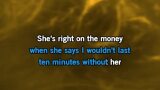 Karaokê Right on the Money - Alan Jackson