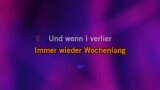 Karaoké Daham bin i nur bei dir - Andreas Gabalier