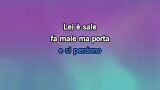 Karaoké Pazzo di lei - Biagio Antonacci