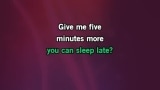 Singen Five Minutes More Karaoke - Frank Sinatra - MP3 Karaoke