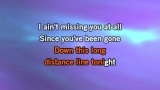 Video Karaoke Liedje Missing You - John Waite