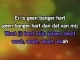 Video Karaoke Liedje Banger Hart - Rob de Nijs