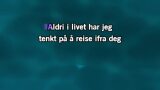 Karaoké Aldri I livet - Finn Kalvik