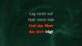 Karaoké Leg nicht auf - Heinz Rudolf Kunze