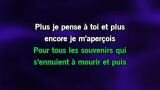 Karaoké Plus je pense à toi - Patrick Fiori