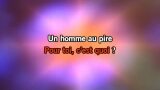 Karaoké Un homme - Jérémy Frérot
