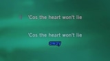 Singen The Heart Won't Lie Karaoke - Reba McEntire - MP3 Karaoke