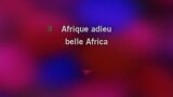 Karaoké Afrique adieu (Version 2012) - Michel Sardou