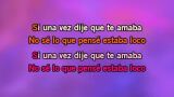 Karaoké Si una vez - Frankie J