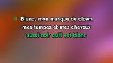 Karaoké Noir et blanc - Florent Pagny