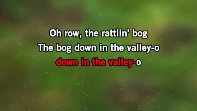 Rattlin Bog Karaoke Irish Descendants