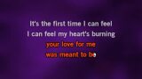Singen It's the First Time Karaoke - Loïs Lane - MP3 Karaoke