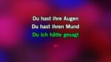 Karaoké Du hast ihre Augen - Jürgen Renfordt
