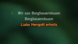 Video Karaoke Bergbauernbuam - Andreas Gabalier