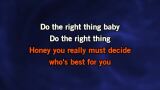 Video Karaoke Do the Right Thing - George Strait - Karaoke Canzoni