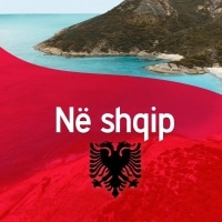 In Albanian