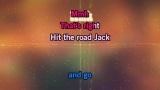 Karaokê Hit the Road Jack - Haley Reinhart