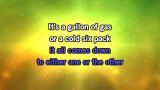 Video Karaoke Beer or Gasoline - Chris Young