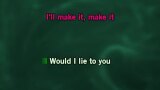 Karaokê Would I Lie to You? - Eurythmics