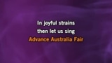 Karaokê Advance Australia Fair - Anthem