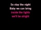 Stay the Night karaoke - Sigala
