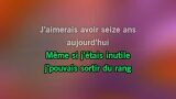 Avoir 16 ans aujourd'hui Karaoke - Eddy Mitchell