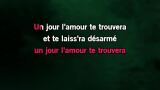 Karaoké Un jour l'amour te trouvera - Johnny Hallyday