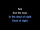 Dead of Night karaoke - Orville Peck