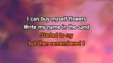 Flowers Karaoke - Miley Cyrus