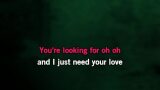 Just Need Your Love Karaoke - Hyphen Hyphen