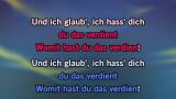 Singen Ich Hass dich Karaoke - Nina Chuba - MP3 Karaoke