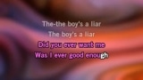 Singen Boy's a Liar Karaoke - PinkPantheress - MP3 Karaoke